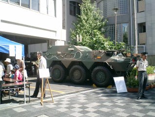 戦車の展示！